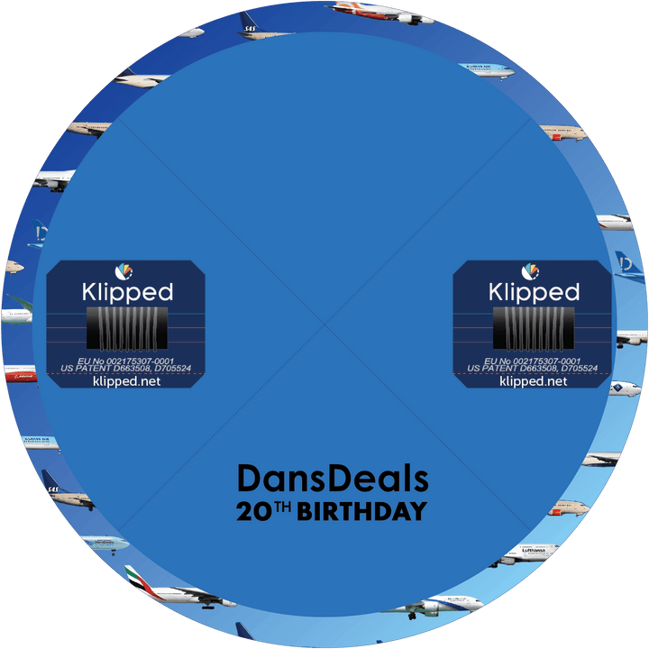 LIMITED EDITION DansDeals 20th Birthday! - Full image Kippah