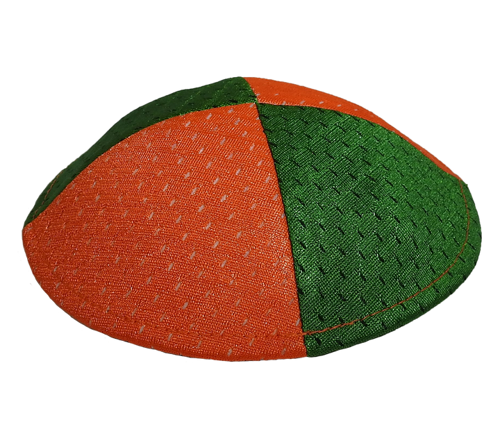 Orange & Green Mesh